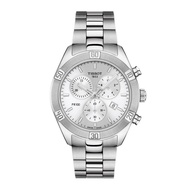 Tissot T101.917.11.031.00 Women's PR 100 Sport Chick Chronograph Swiss Made Steel Lady Watch