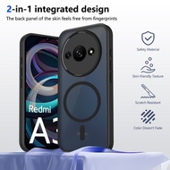 Casing for Xiaomi Redmi A3 4G A 3 23129RN51X 23129RN51H Phone Case Magnetic Wireless Charging Froste