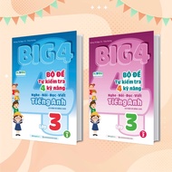Big 4 Book Self-test set of 4 English skills Listening - Speaking - Reading - Writing grade 3 (2 Vol