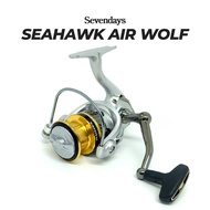 Seahawk Air Wolf Spinning Reel 5:2:1 Ratio 2000 - 5000 Mesin Kekili Pancing Aluminum Spool Casting Bottom Fishing Tackle