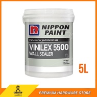 NIPPON PAINT Nippon Vinilex 5500 Wall Sealer - 5 Liter / Wall Sealer High Performances For Interior 