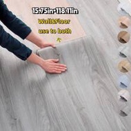 1Roll Vinyl Wall And Flooring Roll Sticker 15.7"W X 118"L/ 12.9 Sq.Ft, Peel And Stick Wall Tiles SXP
