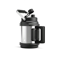 64oz 1890ml Insulated Water Bottle For Gym: 2-In-1 Straw Spout Lid, Dual Handle, Leakproof, Keep Col