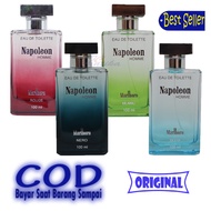 Parfum Eau De Toilette Marlboro Napoleon Homme Edt 100ml Asli BPOM Parfum Cowok Wangi Kalem Tahan La