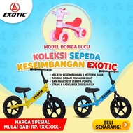 Exotic 2-wheel or 4-wheel children's bicycle