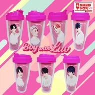 BTS BOY TUMBLER DRINKING BOTTLE WITH LUV