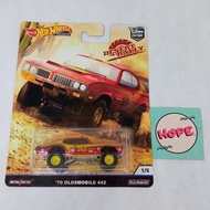 Hot Wheels Premium Car Culture Desert Rally 70 Oldsmobile 442 Original Mattel