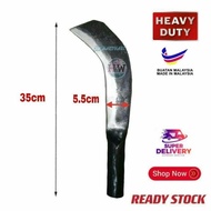 3# Sabit Tebal Rumput Kepala Rata / Flat Head Heavy Duty Grass Sickle