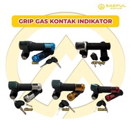 THROTTLE HANDLE GAS ELECTRIC BIKE E-BIKE SCOOTER DIGITAL 12-27V ORIGINAL AND TRUSTED