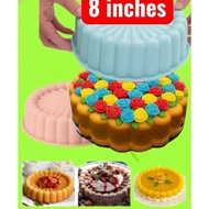 8 in Silicone Charlotte Mould Silicone Jelly Mould Silicone Pudding Mould
