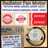 TOYOTA WISH ZGE20 (2009-2017) / HIACE KDH200 (2005-2010) Aircond Condenser Motor DENSO COOLGEAR