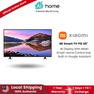 Aihome Mi Smart TV P1E 65" | 4K Display With MEMC | Smart-Home Control Hub | Built-in Google Assistant
