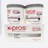 Kem duỗi tóc cao cấp X.pros 1000mlx2 giúp tóc thẳng mượt mềm mại óng ả chuyên dùng cho các salon tóc