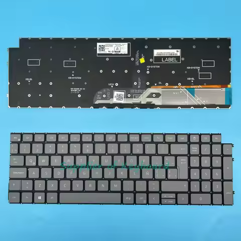 Latin Spanish/US/RU/French/Portuguese Keyboard For DELL Vostro 3510 3515 3520 3525 3530 3535 5510 55