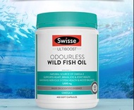 Swisse 無腥味野生深海魚油 1000mg 400粒