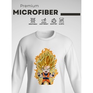 MICROFIBER DRAGON BALL jersey baju pancing muslimah motor sport man long sleeves tshirt lelaki jersi