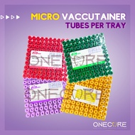 MICROTRAINER EDTA TUBE/RED TOP/YELLOW TOP 0.5ml 100pcs