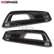 Front Bumper Fog Light Cover Grille For Ford Focus ST 2015-2018 Foglights headlights Covers Frame Hole Car Parts Accessories