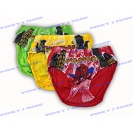 Paket 12 PCS Celana dalam anak  - laki laki - cowo- polos dan motif 1 tahun sampai 7 tahun