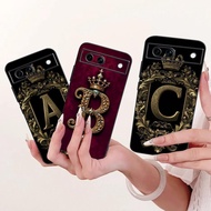 For Google Pixel 8 Pro Case Luxury Crown Letters Cover Soft Silicone Phone Case For Google Pixel 8 P