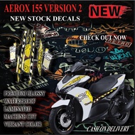 FULL DECALS NEW STICKER DESIGN FOR AEROX155/ FULL DECALS NEW STICKER/ YAMAHA AEROX155 FULL DECALS