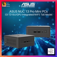 ASUS NUC 13 Pro RNUC13ANKI30000I/RNUC13ANHI300000I (CPU i3-1315U/GPU Integrated/WIFI/Slim/Tall Model