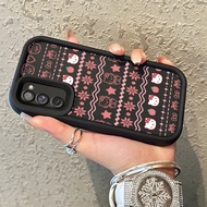 HP Phone Case For Samsung S24 FE S20 FE Samsung S21 FE Case Cute Apple Cat Cartoon Softcase Silicone