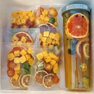 Huashuyu Green Orange Lemon Passion Fruit Tea Bag Individually Packaged Kumquat Lemon Passion Fruit 