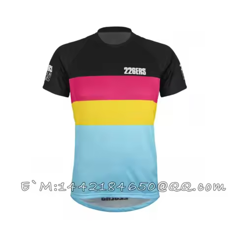Short Sleeve Jersey for Men and Women, MTB Clothes, Road Bike, Motorcycle, Mountain Downhill, Summer