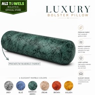 AliTowels Bantal Peluk Marble Bolster 1kg Soft Fluffy Guling Dewasa Anti Kempis Comfortable 97cm