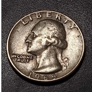 US Washington 1/4 Dollar 1965
