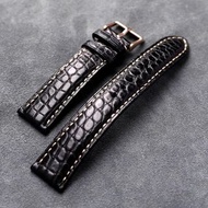 【手製真鱷魚皮錶帶】18/19/20/21/22mm Leather Watch Strap 地鐵交收