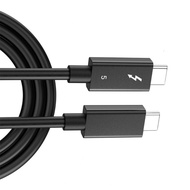 120Gbps Thunderbolt5 Cable Enables 8K 60Hz Double Display and Up to 540Hz Refresh Rate for Multiple 