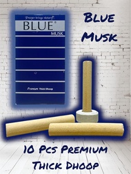 BLUE MUSK PREMIUM DHOOP STICKS / BLUE MUSK PREMIUM DHOOP STICK BUKHOOR ( 10 PCS THICK STICKS DHOOP )