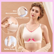 💥Clearance Sale💥nursing bra XXXL lingerie plus size Maternity Model  Breastfeeding bra Soft Breathable Underwear Front B