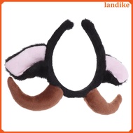 Girls Hair Accessories Christmas Sheep Headband Adult Kids Costume Goat Ears Lamb Decor