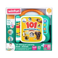Winfun 101 Bilingual Learning Book Animals ของเล่น หนังสือเรียนรู้คำศัพท์