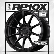 18" | 2pcs | RAXER RP10X Flow Formed Light Weight Wheels | 5x100, 5x112/114, 5x120