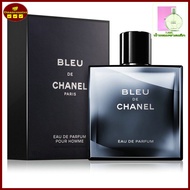 （ของแท้ 100%）Chanel Bleu de Chanel Eau de Parfum EDP 100ml for men Fragrant delicate and elegant ชาแนล บลู เดอ ชาแนล โอ เดอ ปาร์ฟูม กลิ่นหอม ละเอียดอ่อน และหรูหรา（24 hours shipping）