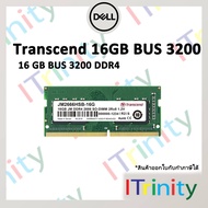 Transcend Ram for Notebook 16 GB BUS 3200 DDR4 [JM3200HSE-16G] Warranty Lifetime รับประกันตลอดอายุการใช้งาน