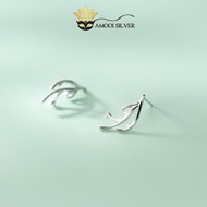 S925 Silver tree branch earrings - Amooi Silver AB130