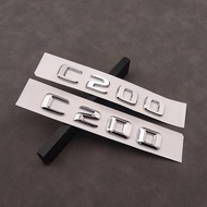 Rear Trunk Emblem C200 Mercedes Benz Emblem Original Grade A C200 Writing