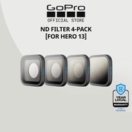 GoPro ND Filter 4-Pack HB-Series | ND4 / ND8 / ND16 / ND32 4 Smart ND Filters for Motion Blur