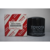 Oil Filter Toyota Tiger D4D 2.5&3.0 Engine 1KD&2KD 90915-TD003 Genuine