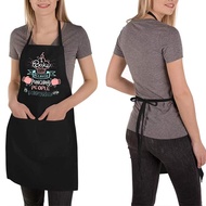 Cross-Border Polyester Apron Female High-Value Nail Shop Baking Shop Barista Customized Work Clothes