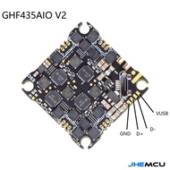 JHEMCU GHF435AIO V2 20A FPV Quadcopter F435 2-4S AIO flight controller ELRS 2.4G For Drone