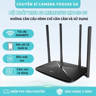 Mercusys MB115-4G 4G Wifi Router, 300Mbps Bandwidth, 4 Antennas, With WAN and LAN Ports,