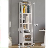 全城熱賣 - 簡易儲物櫃書架（北歐白單門書櫃）#