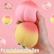 Ibloom Peach Fidget Toy Gentle Hand Squeeze Toy To Release Anxiety Portable Pocket Play Toy