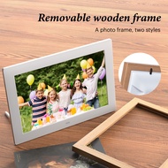 10.1 Inch digital photo frame with remote control, IPS screen 1280 * 800 HD display, support up to 128GB expansion display photos, videos, music